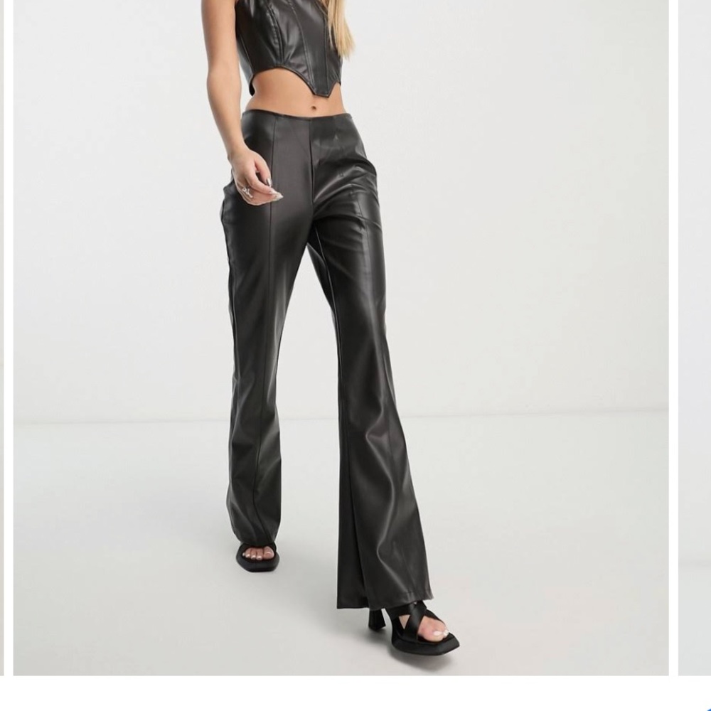 ASOS Faux Leather Pants